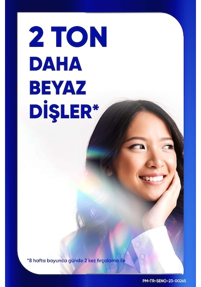 Sensodyne Klinik Beyazlık Güçlü Diş Minesi + Diş Lekelerine Karşı Diş Macunu 2 x 75 ML