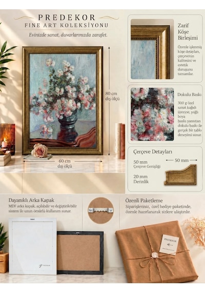 - Gold Vintage Varaklı 60x80 Çerçeveli Tablo Klasik Çiçek Buketi Monet Kasımpatı Çiçekleri Sanat Eseri Yağlı Boya Görünümlü 50x70cm Dokulu Baskı Dekoratif Lüks Salon Tablosu - Gold Vintage Varaklı 60x80 Çerçeveli Tablo Klasik Çiçek Buketi Monet Kasımpatı Çiçekleri Sanat Eseri Yağlı Boya Görünümlü 50x70cm Dokulu Baskı Dekoratif Lüks Salon Tablosu