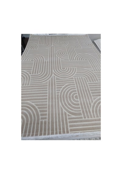 Duru Halı Viona Serisi Akrilik İplik Dokuma 160x230 4m2 Halı Bej