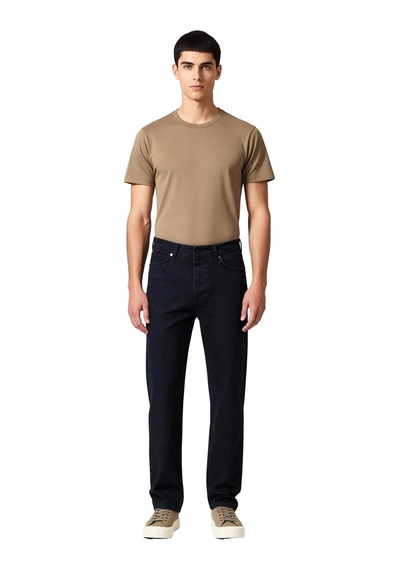 Ersefa Erkek Geniş Paça Kot Pantolon Cool & Comfort Fonksiyonel Dayanıkl siyah