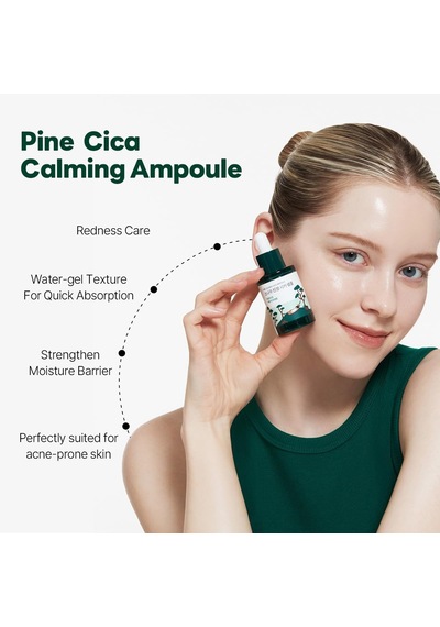 Roundlab Pine Calming Cica Ampoule Yüz Ampulü 30 Ml