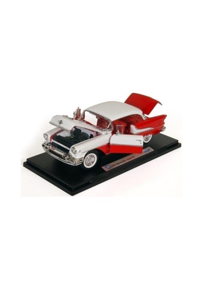 Welly 1 18 1955 Oldsmobile Kapalı Kırmızı Model Araba