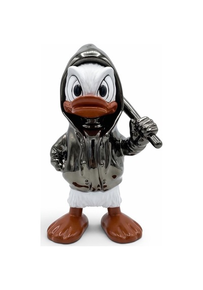 Ducky Duck Dekoratif Ördek Biblo Büyük Antrasit 57 Cm