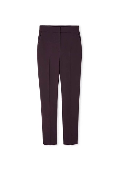 İpekyol Elastik Bel Skinny Fit Mürdüm Kadın Pantolon Iw6260003153