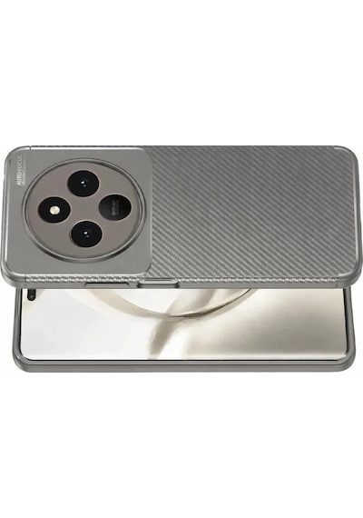 Durukar Tecno Spark 30 Kılıf Auto Focus Karbon Kapak - Gri