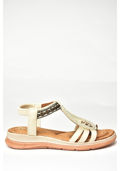 Fox Shoes U258613709 Bej Kadın Sandalet Bej