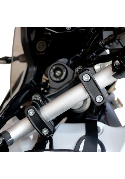 GP Kompozit Yamaha Tenere 700 2019-2023 Uyumlu Gidon Yükseltme 28mm 3.5 Siyah