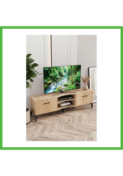 Vaveni Vera Tv Sehpası Suntalam Bej 160x35 Arz