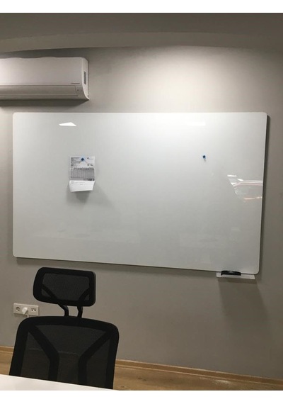 Cam Yazı Tahtası Beyaz 11210, 120x200 Cm, Yatay Diğer