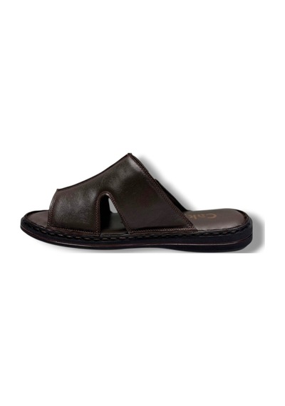 Cakgo 163-26 Hakiki Deri Ultra Soft Geniş Bant Anatomik Erkek Terlik 40-47 Kahverengi Cakgo 163-26 Hakiki Deri Ultra Soft Geniş Bant Anatomik Erkek Terlik 40-47 Kahverengi