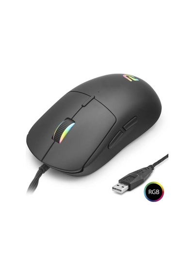 Ergonomik Rgb Oyun Mouse 3200 Dpi Usb Ağırlık 59g