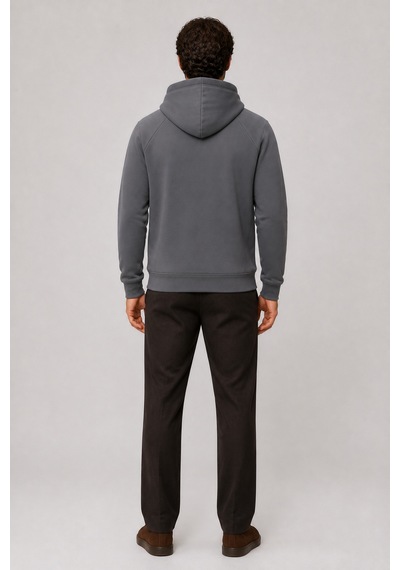 Redline Consume Erkek Regular Fit Kapüşonlu Sweatshirt Antrasit