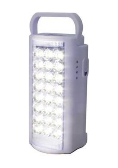 Almina Usb Şarj Çıkışlı 24 Ledli 80 Saat Yanan Led Işıldak Telefon Şarj Eden Işıldak Mavi
