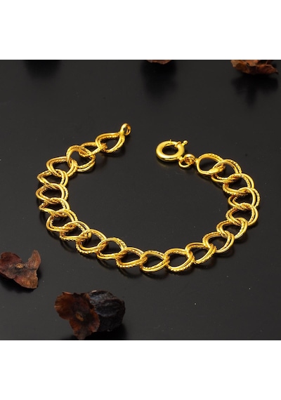 Samanyolu 14 Ayar Altın Bileklik BLSCS14K20991 Sarı Altın