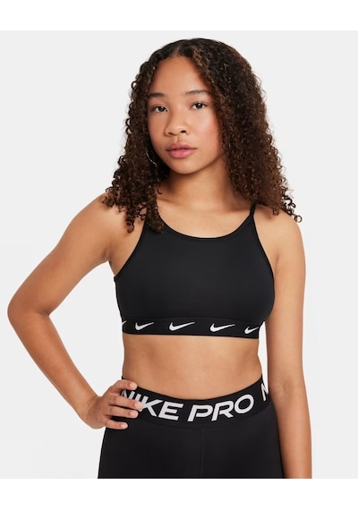 Nike Fd2276-010 One Kız Çocuk Spor Sütyeni - Siyah