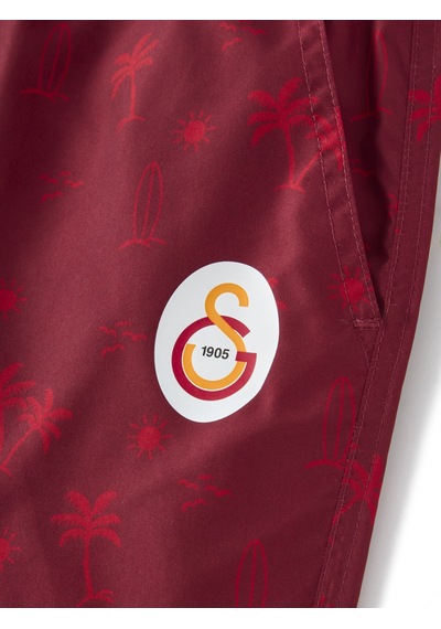 Gsstore Galatasaray Erkek Deniz Şortu E261115 Bordo
