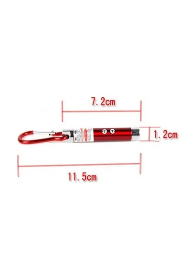 Wt-177- Anahtarlık Lazer Açık Kırmızı