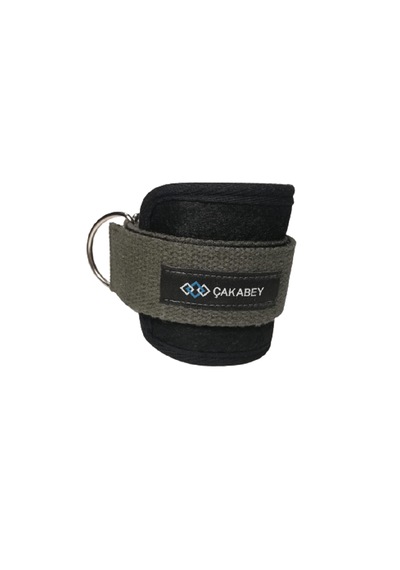 D Ring Fitness Ayak Bileği Ağırlık Çalışma Kemeri Ankle Straps Fitness 1 Çift Sağ/sol Takım Haki