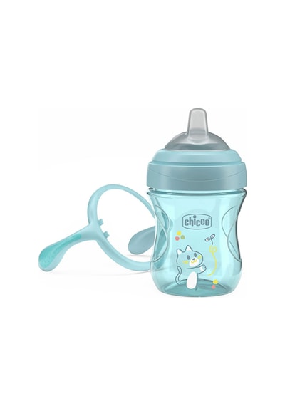 Yumuşak Uçlu Alıştırma Bardağı 4+ Ay 200 Ml Erkek Çok Renkli