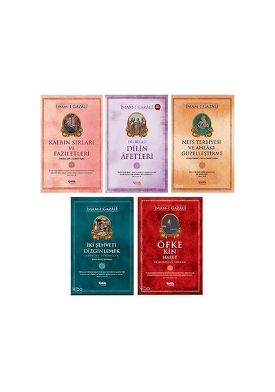 İmam Gazali Ahlakı Güzelleştirme Seti 5 Kitap / İmam Gazali