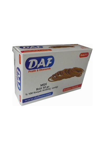 Ambalaj Paket Para Lastiği 50 Gr 1 Paket Brons Ambalaj Lastigi %100 Kauçuk 1 Paket-DAF-AMBLJLSTG-50GR-1PK