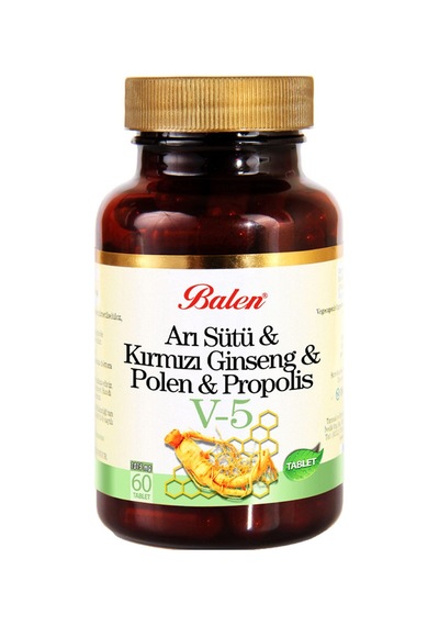 V5 Arı Sütü 60 Tablet Balen