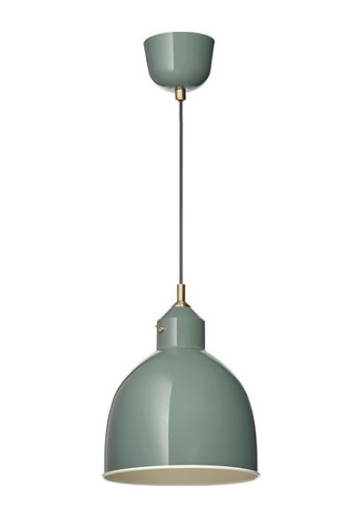 Ikea Rödflık Sarkıt Lamba, Gri-yeşil