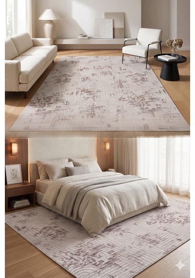 Kaymaz Taban Modern Desen Halı Yolluk Leke Tutmaz Kolay Temizlenir Koridor Salon Yatak Mutfak Odası Kahve Kaymaz Taban Modern Desen Halı Yolluk Leke Tutmaz Kolay Temizlenir Koridor Salon Yatak Mutfak Odası Kahve