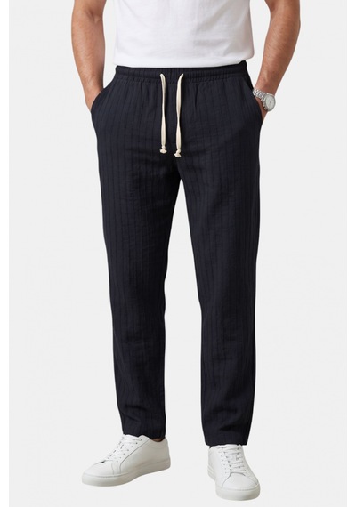Deep Sea Deepsea Lacivert Çizgi Dokulu Rahat Kesim Yazlık Spor Pantolon Hafif Kumaş Modern Tasarım 2600263 Deep Sea Deepsea Lacivert Çizgi Dokulu Rahat Kesim Yazlık Spor Pantolon Hafif Kumaş Modern Tasarım 2600263
