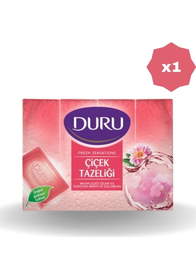 Duru Fresh Çiçek Tazeliği Duş Sabunu 4'lü 150 G