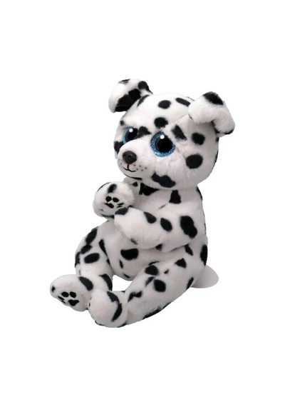 Ty Oturan Peluş Dalmaçyalı Köpek Rowdy 20 Cm Açık Bej