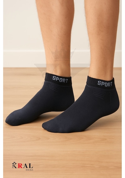 Kral Socks Yeni Sezon Çorap Unisex 10 Çift Parfümlü Yıkamalı Dikişsiz Pamuklu Erkek Çorap Asorti
