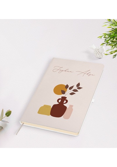 Kişiye Özel İsimli Beyaz Defter-16