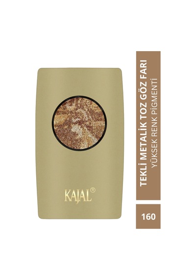 Kajal Metalik Işıltılı Toz Göz Farı Eyeshadow No:160