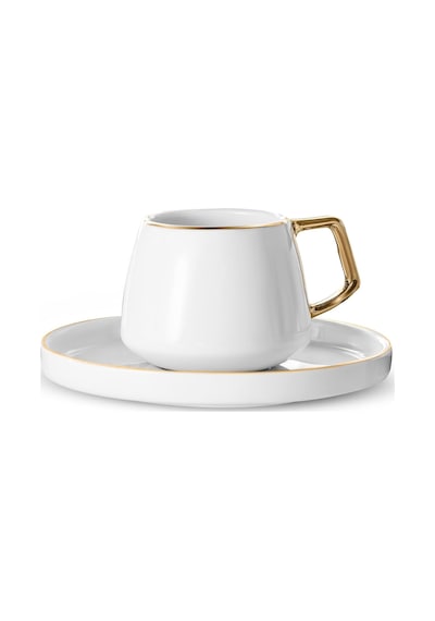 Saturn 6 Kişilik Kahve Fincanı Takımı 90 Ml Gold