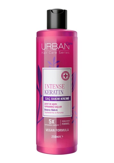 Urban Care Intense Keratin Saç Bakım Kremi 250 Ml - 5 Adet Tarı