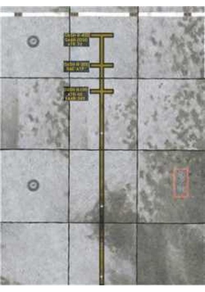 Nazca Decals Pp4 1/144 Ölçek, Parking Plate-desıgn 4- A4 Ebat, Kartona Renkli Baskı-51816