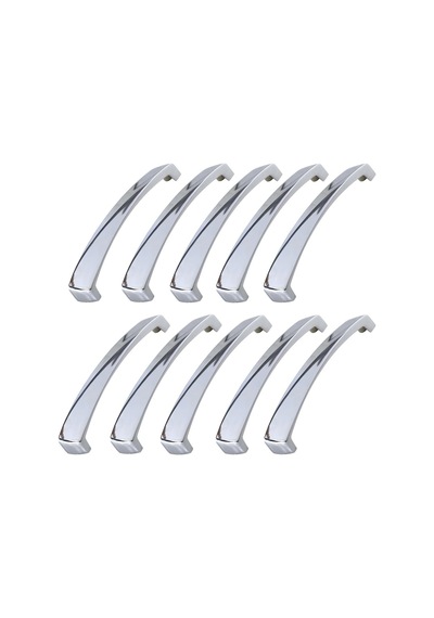 10 Adet Motif Mobilya Mutfak Dolabı Çekmece Dolap Kapak Kulpları Kulbu Krom 96 Mm 9.6 Cm Metal Kulp Çok Renkli