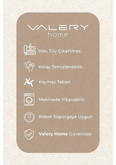Vl Yuvarlak Comfort Düz Saçaklı Peluş Antrasit Yolluk Halı Oval Antrasit Ponpon Saçak