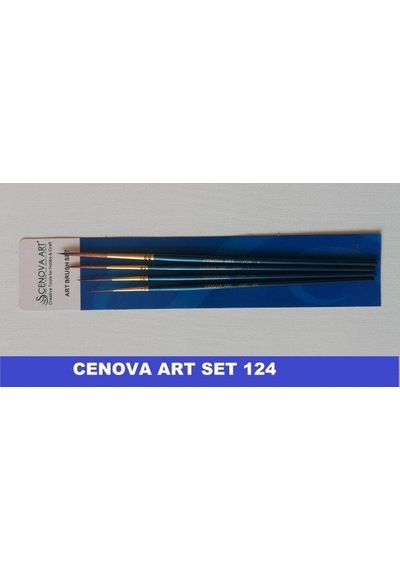 Cenova Art Dal Liner 4 Lü Fırça Set 124
