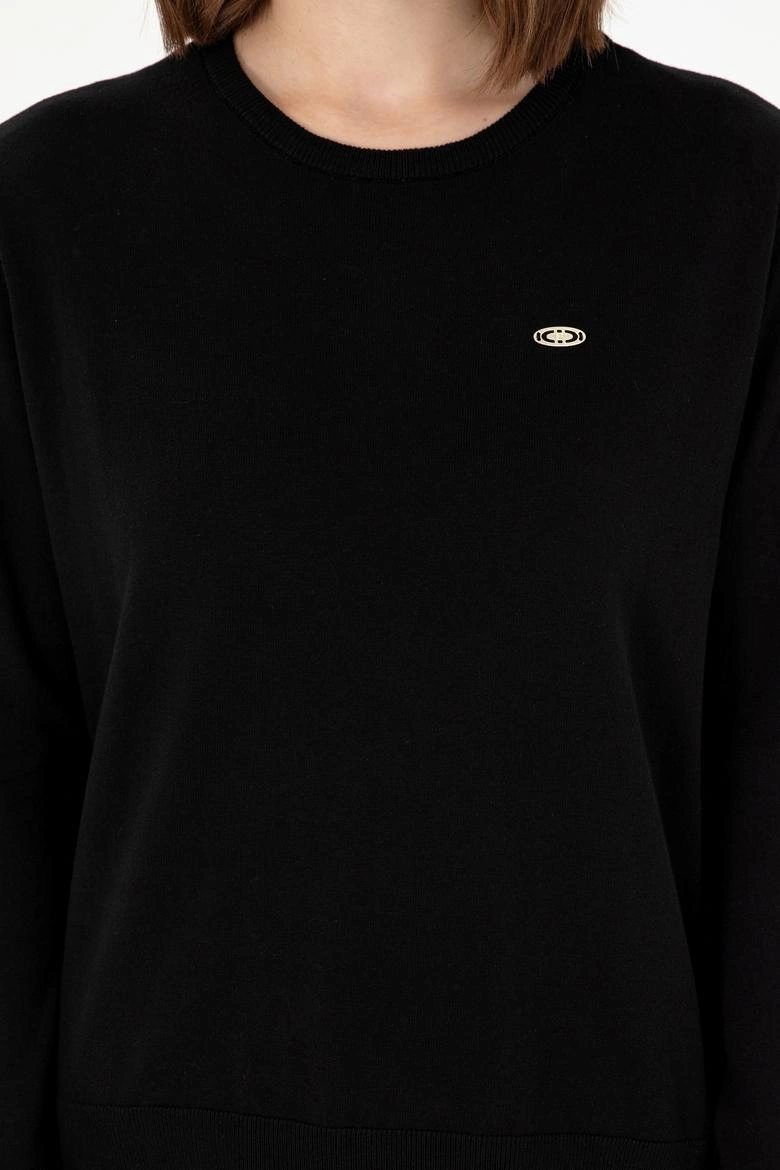 U.s. Polo Assn. Kadın Triko Kazak G082sz0tk-000-1923484 Siyah