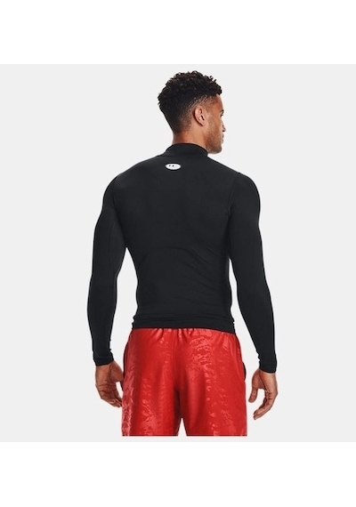 Under Armour Ua Heatgear Armour Compression Mock Erkek Uzun Kollu T-shirt 1369606-001 Siyah