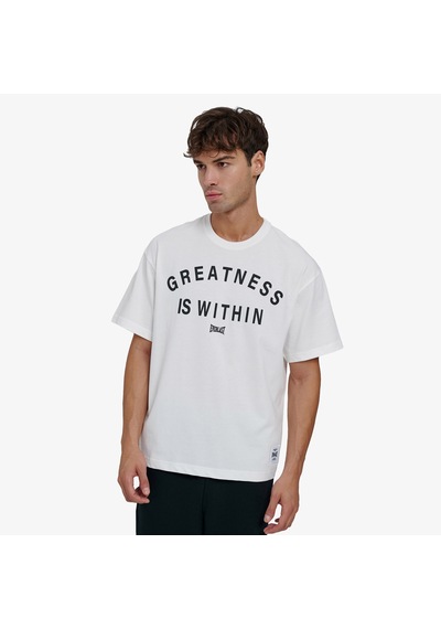 Everlast Greatness Within Comfort Beyaz Erkek T-shirt Tm0218 Çok Renkli