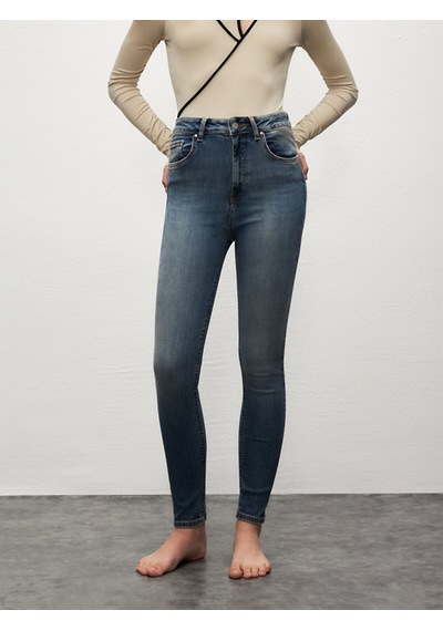 Ltb Marcella X Hıgh Rıse Pantolon 010095156015920 55724 Orta Mavi