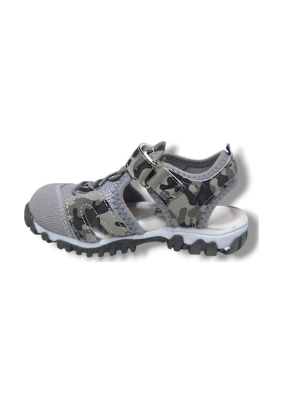Arzen Bebe 321-25 Anatomik Cırtlı Erkek Çocuk Sandalet 26-30 Gri