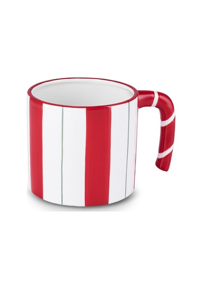 Karaca New Year Yılbaşı Candy Stripe Kupa 570 Ml