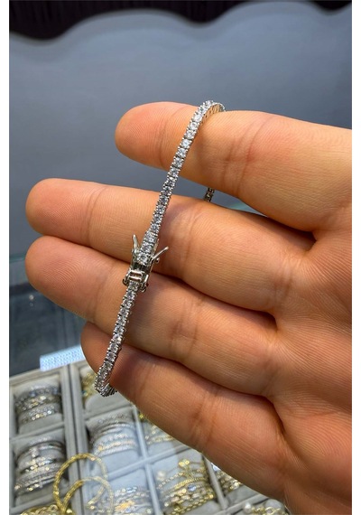 Su Yolu 3 Mm Döküm Su Yolu Bileklik Beyaz 65827031