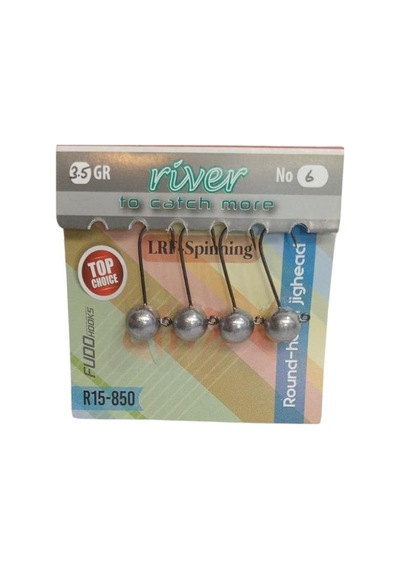 River Top Kafa Jig Head 4p 3,5gr