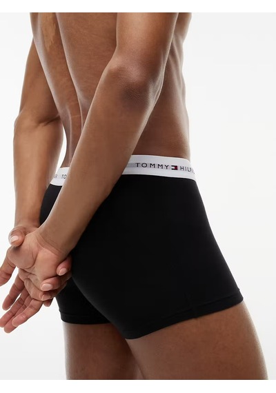 Tommy Hilfiger Erkek 3'lü Boxer Paketi-um0um038890xo Gri - Siyah - Beyaz