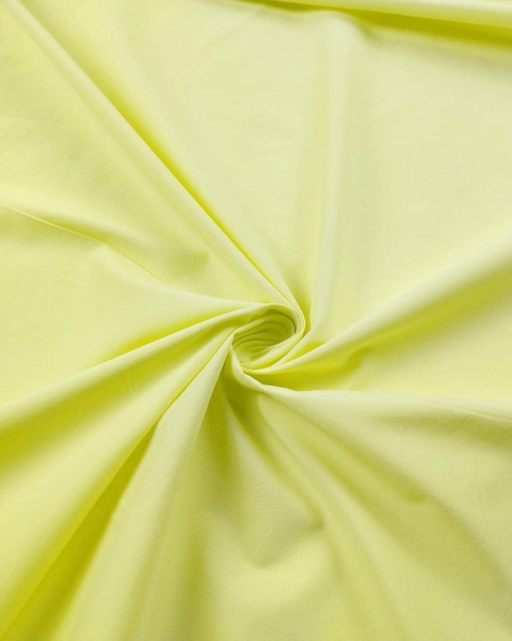 Poplin Benzeri İnce Pamuklu Dokuma Yumuşak Limon Sarısıen: 150 Cm-1824 Renkli